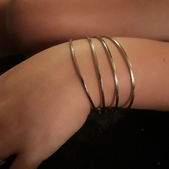 pc silver bangle - Picture 2 of 2